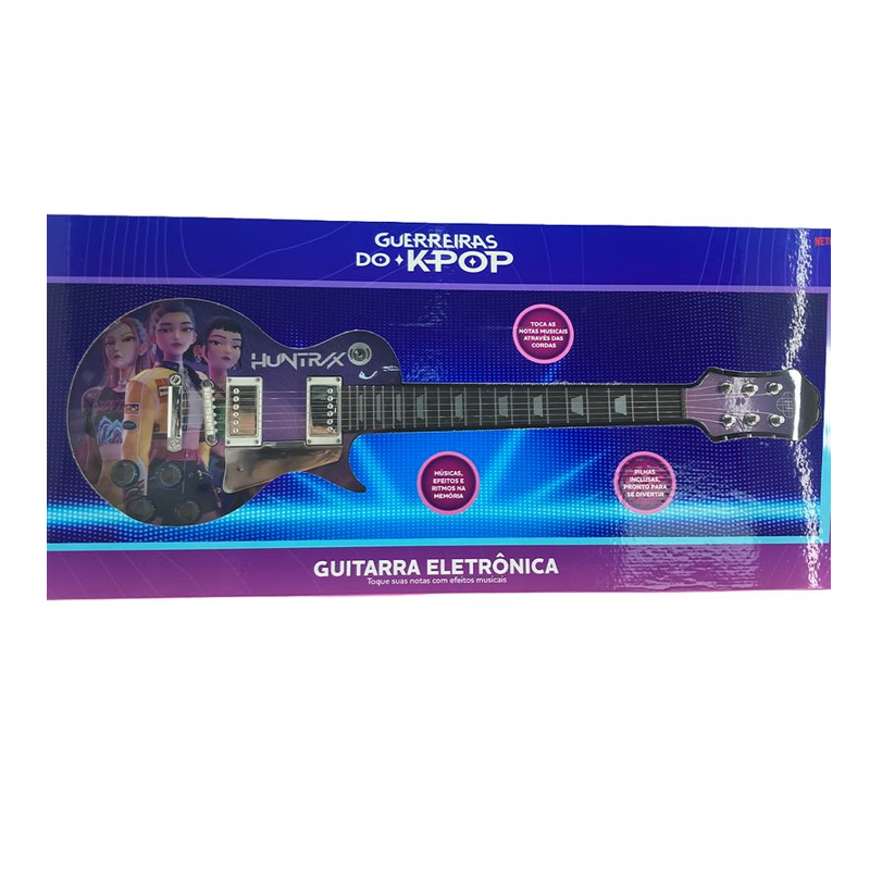 Guerreiras do K-Pop Guitarra Infantil - Candide