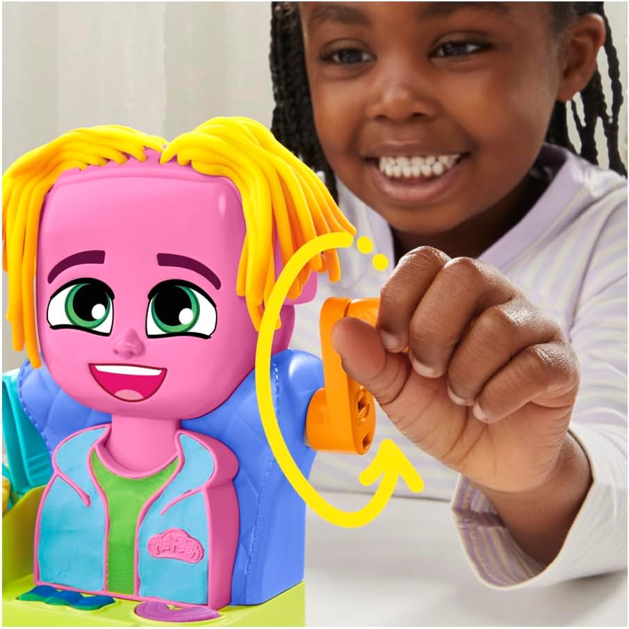 Massinha Play-Doh Cabelos Coloridos Com Estilo - Hasbro F8807
