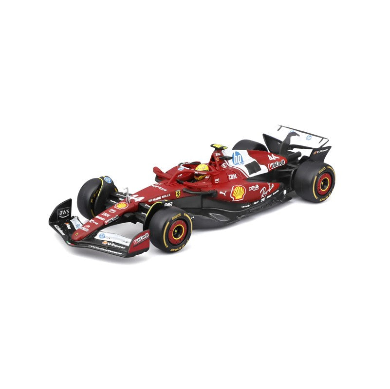 Miniatura 1:43 F1 2025 Ferrari SF25 44 Hamilton - Burago – Brink
