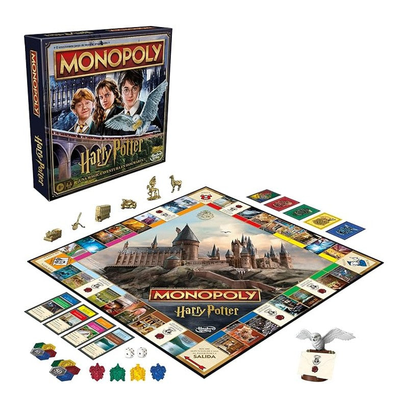 Jogo de Tabuleiro Monopoly Harry Potter - Hasbro
