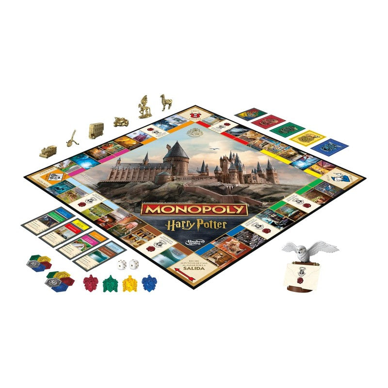 Jogo de Tabuleiro Monopoly Harry Potter - Hasbro