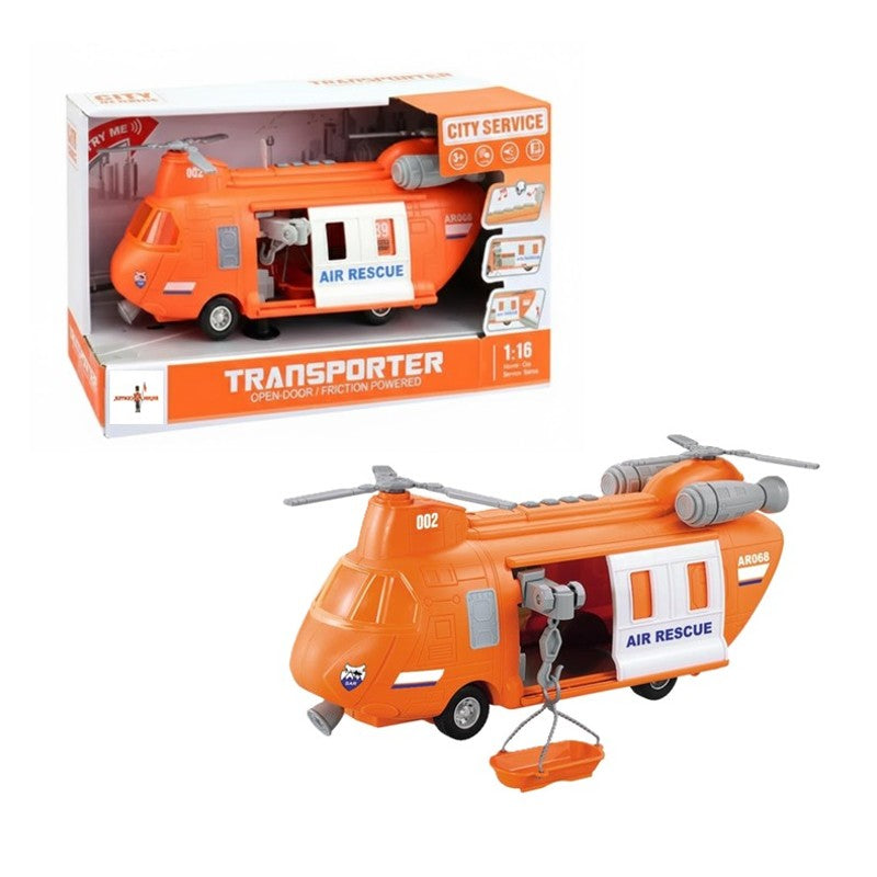 Helicópteros De Resgate 1:16 Com Luz E Som - Brink Center