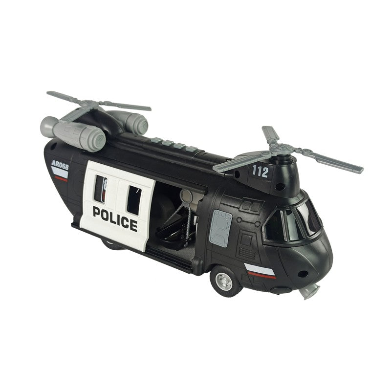 Helicóptero de Resgate da Polícia 1:16 com Luz e Som  - Brink Center