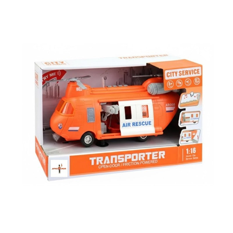 Helicópteros De Resgate 1:16 Com Luz E Som - Brink Center