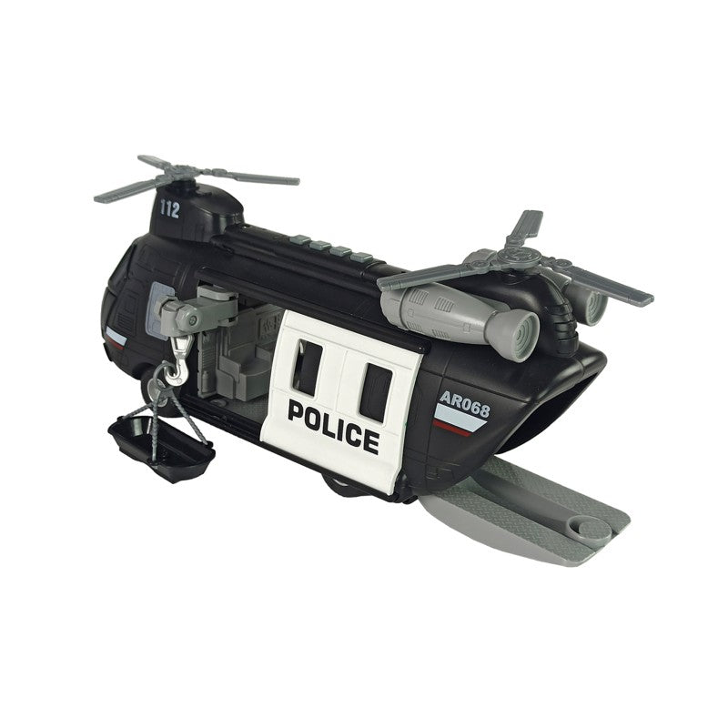 Helicóptero de Resgate da Polícia 1:16 com Luz e Som  - Brink Center