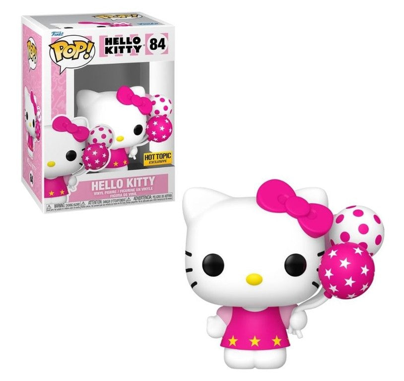 Boneco Funko Pop Sanrio Hello Kitty com Balões