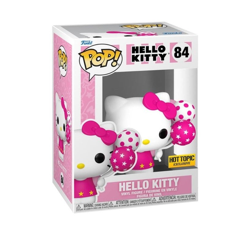 Boneco Funko Pop Sanrio Hello Kitty com Balões