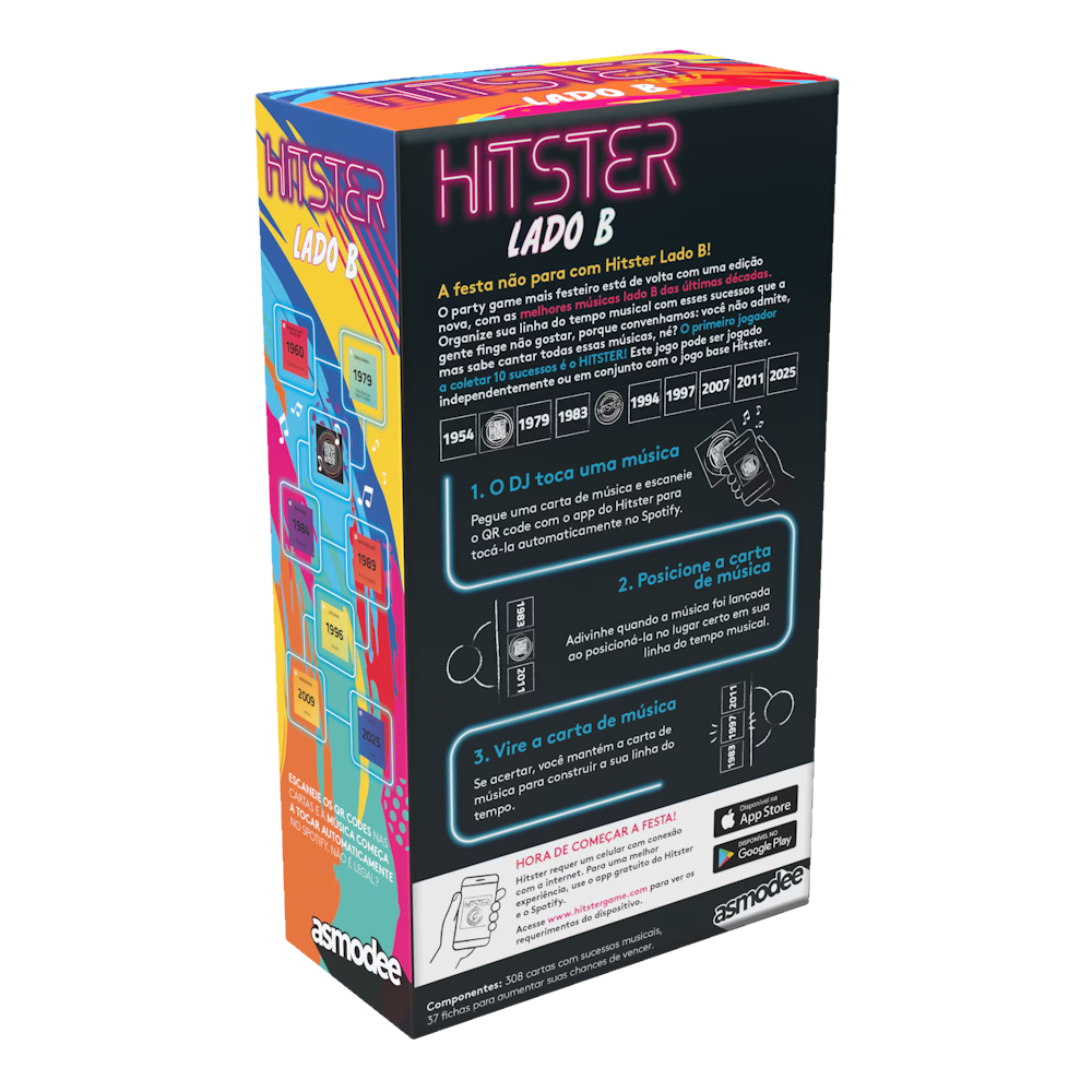 Jogo Hitster Lado B - Asmodee