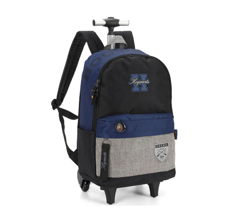 Mochila De Rodinhas E Costas Escolar Harry Potter Up4you