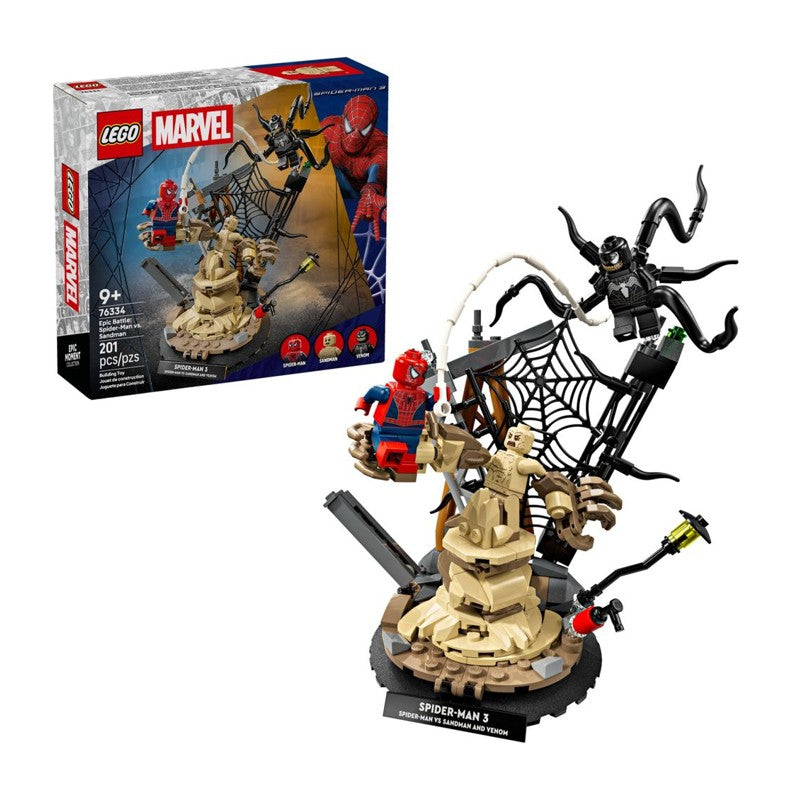 Lego Marvel Homem Aranha vs Homem Areia - 76334