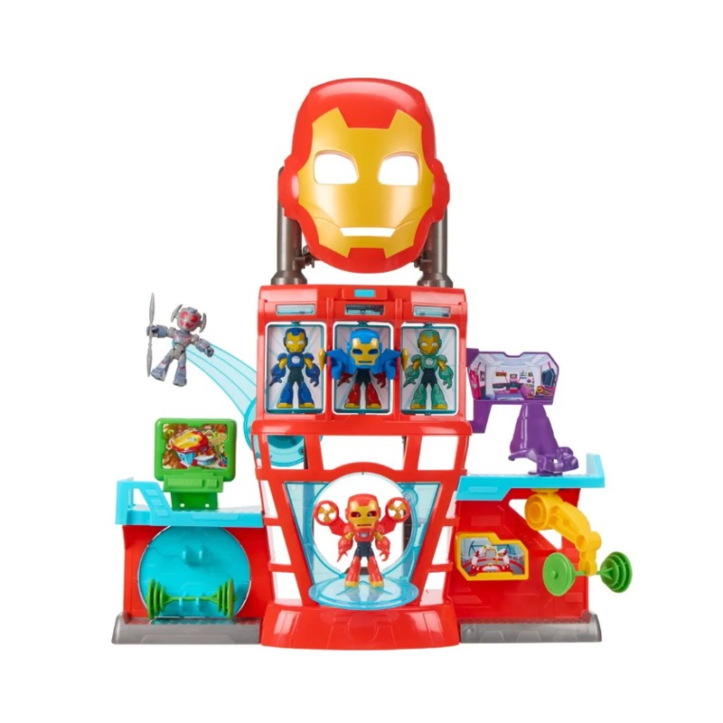 Playset Quartel homem de ferro com Luz e Som - Hasbro