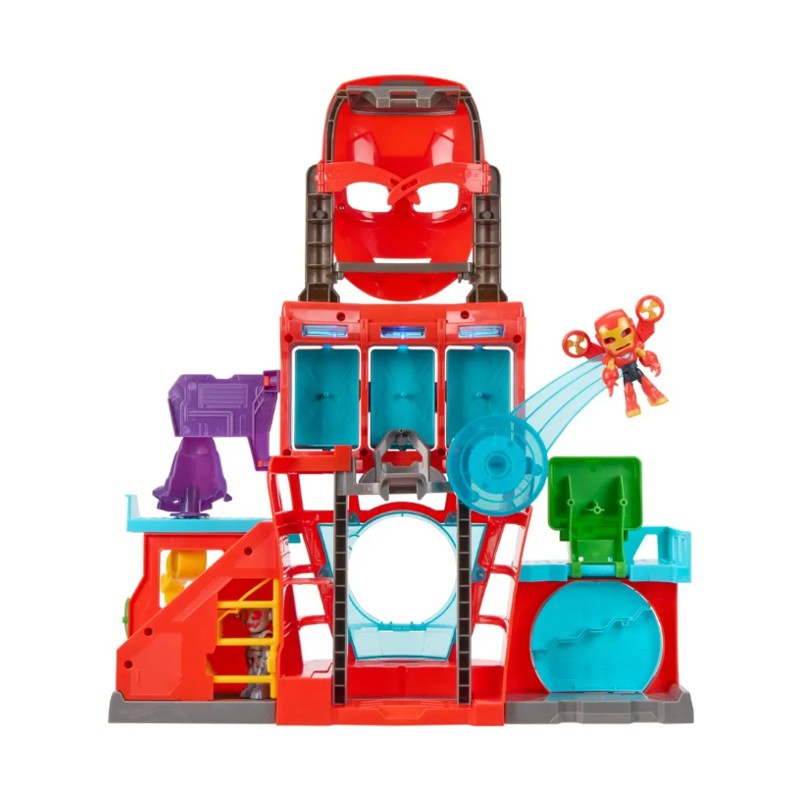Playset Quartel homem de ferro com Luz e Som - Hasbro