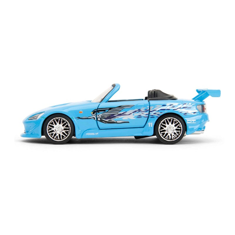 Miniatura Honda S2000 Azul 2001 Velozes e Furiosos - Jada
