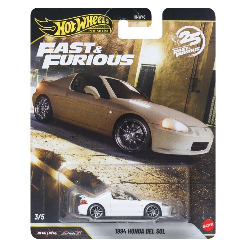 Hot Wheels Premium Velozes e Furiosos Honda Del Sol - Mattel