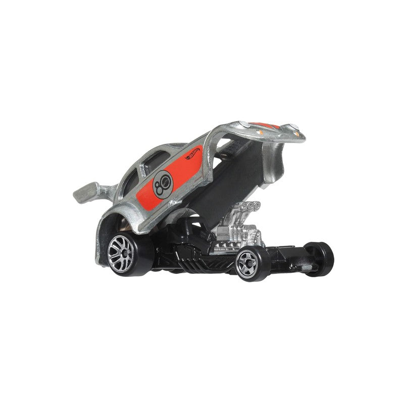 Caixa com 7 Hot Wheels 1:64 Silver Series 80 Anos - Mattel