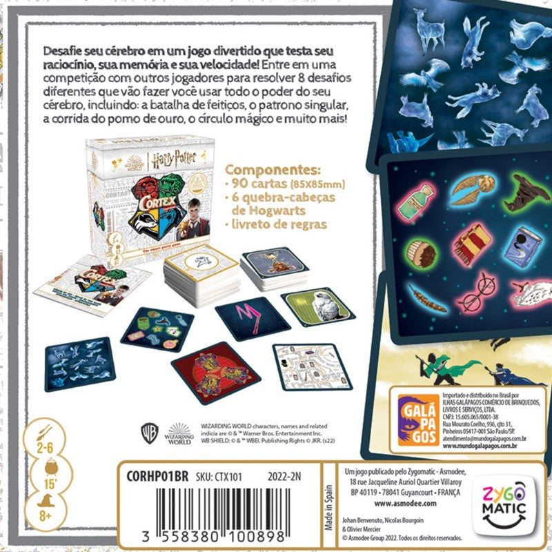 Jogo Cortex Challenge Harry Potter - Galápagos