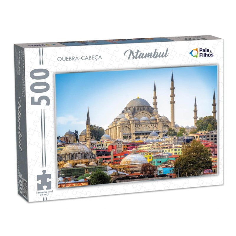Quebra-Cabeça 500 Peças Istambul - Pais & Filhos