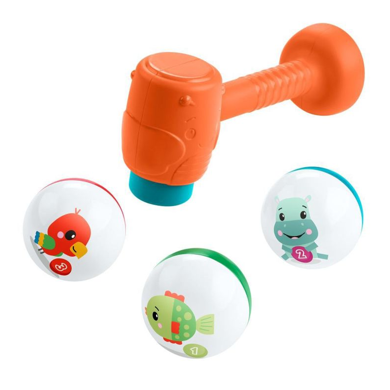 Brinquedo Fisher Price Crocodilo Bolinhas Divertidas - Mattel