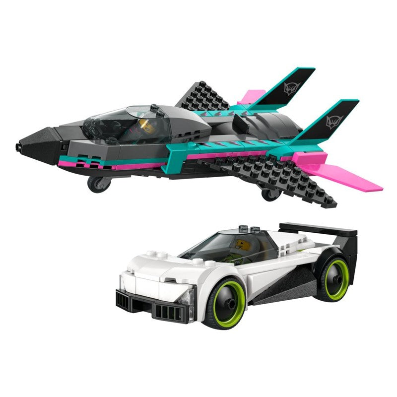 Lego City Jato vs Carro - 60489