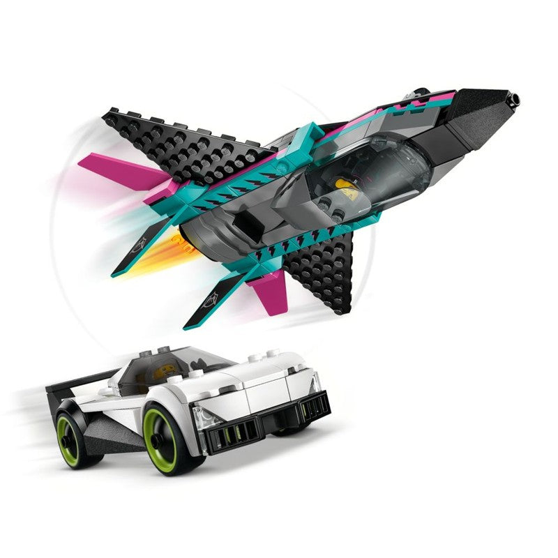Lego City Jato vs Carro - 60489