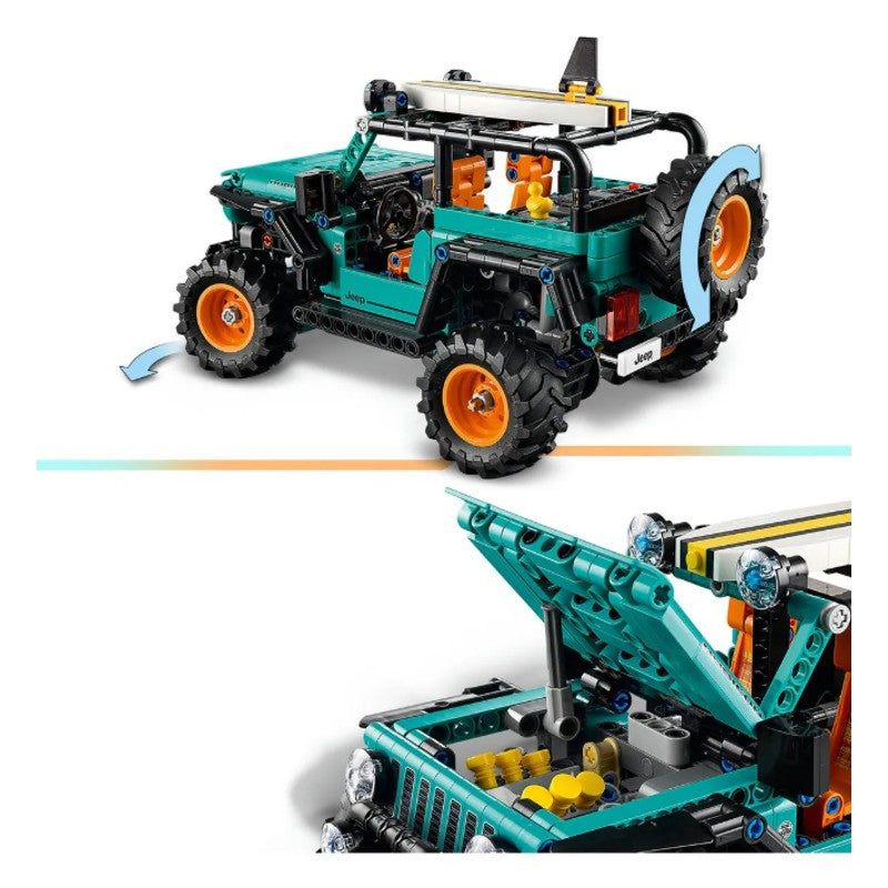 Lego Technic Jeep Wrangler Rubicon SUV - 42227