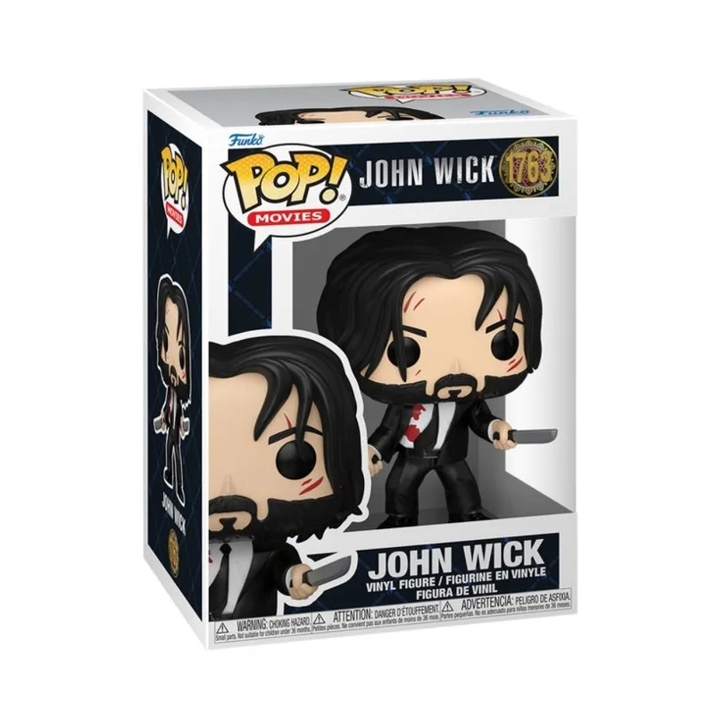 Boneco Funko Pop John Wick com Duas Facas - Candide