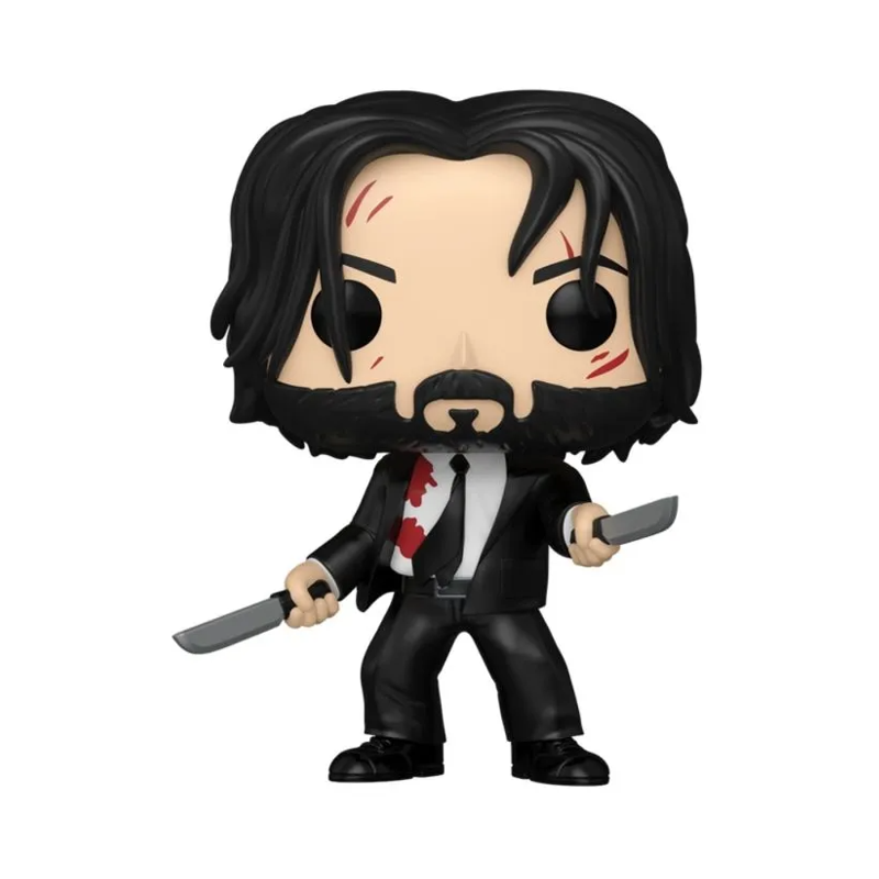Boneco Funko Pop John Wick com Duas Facas - Candide