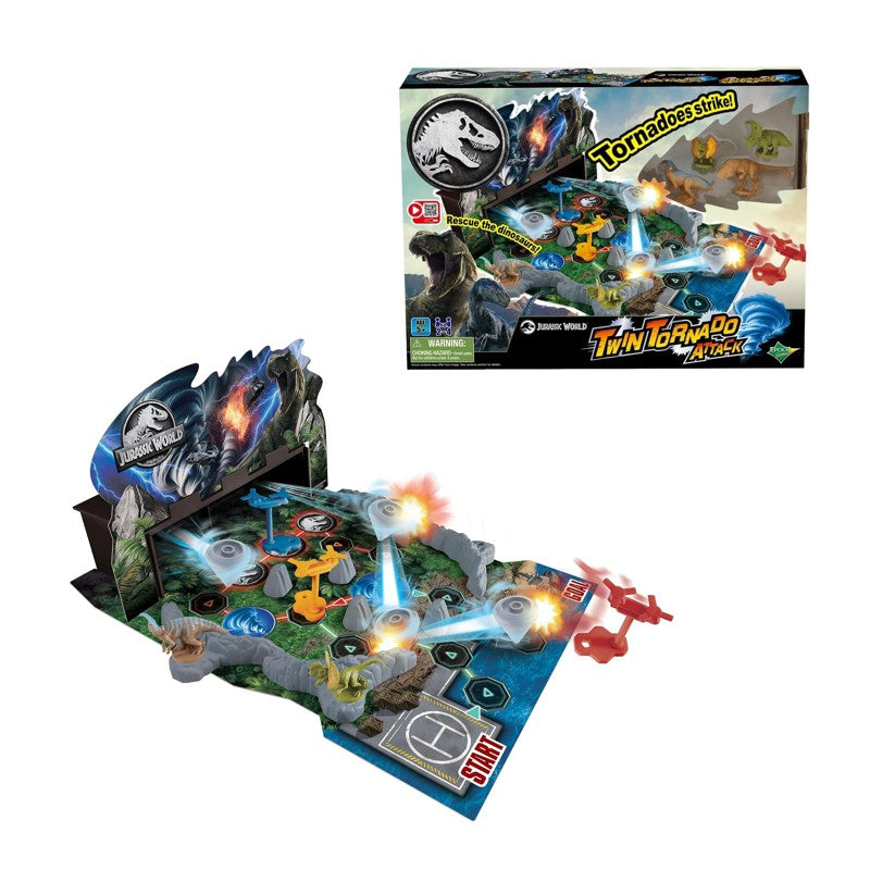 Jogo Jurassic World Twin Tornado Attack - Epoch