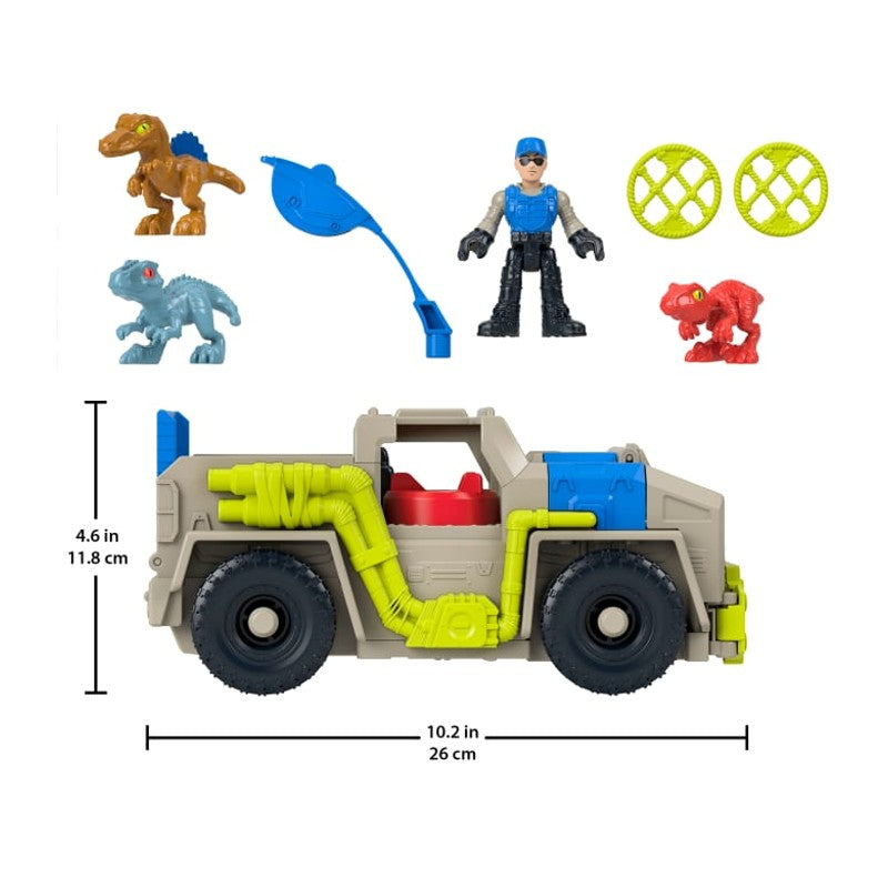 Caminhão Jurassic World Veículo Rastreadora Imaginext - Mattel