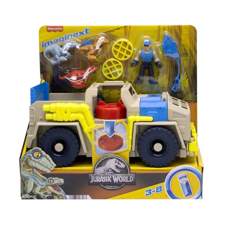 Caminhão Jurassic World Veículo Rastreadora Imaginext - Mattel