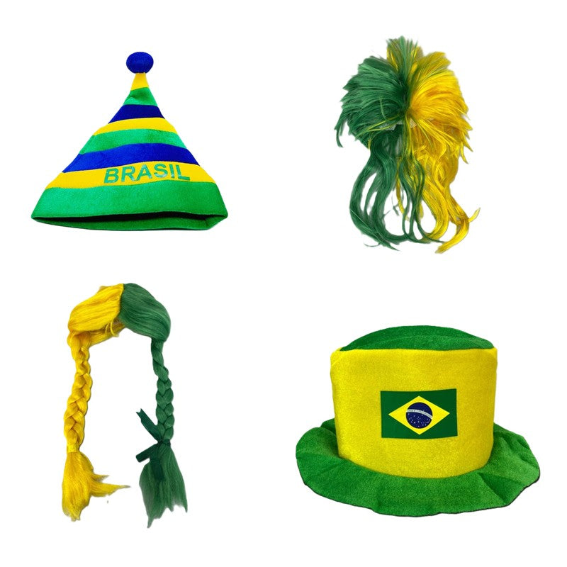 Kit com 4 Acessórios do Brasil - Art Brink