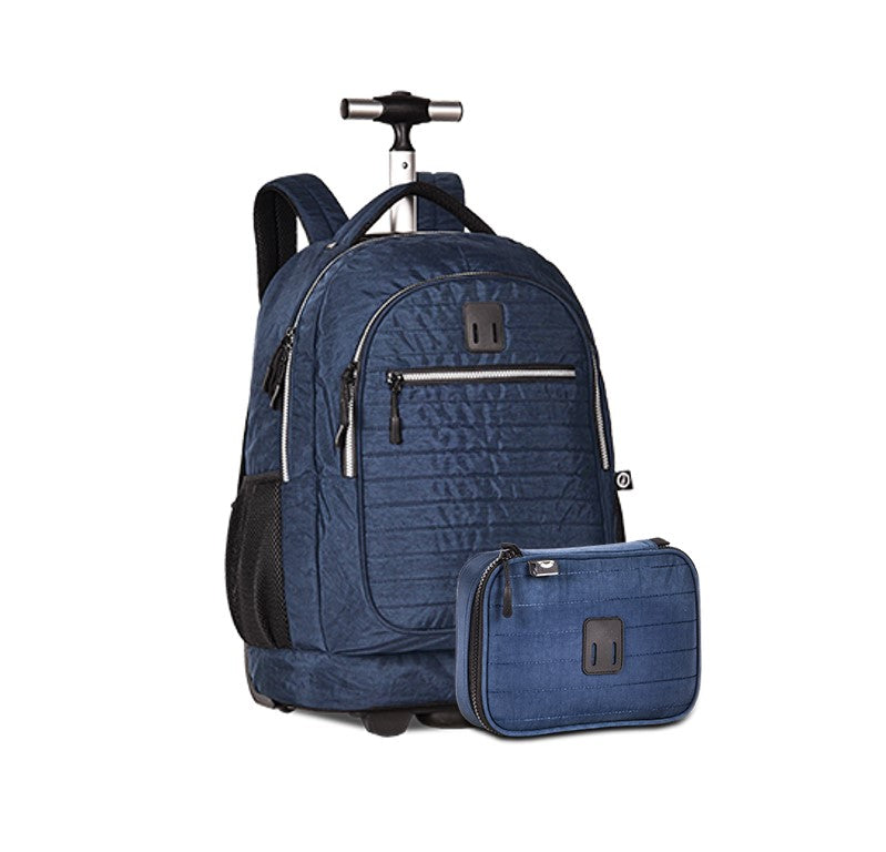 Kit Mochila de Carrinho e Estojo - Clio Style