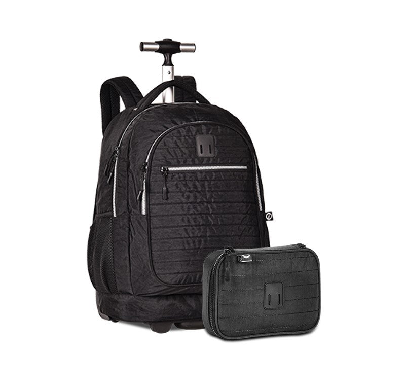 Kit Mochila de Carrinho e Estojo - Clio Style