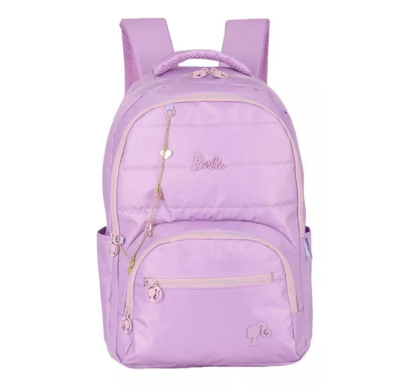 Mochila de Costas Barbie Porta Notebook Lilás - Luxcel