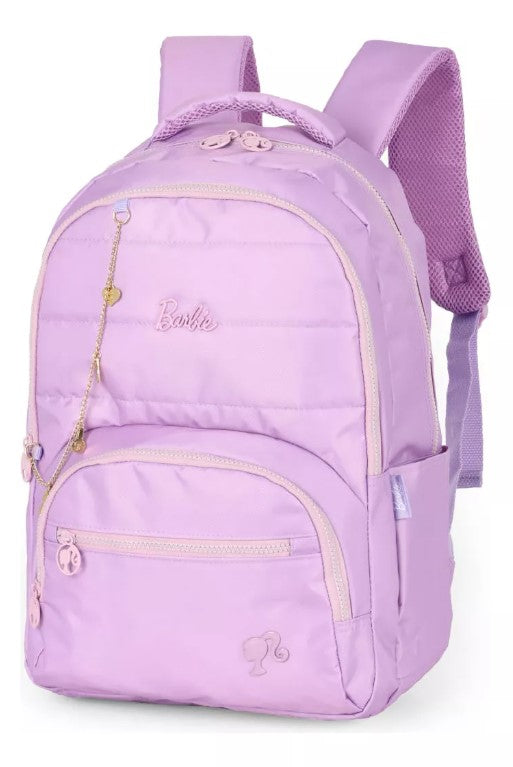 Mochila de Costas Barbie Porta Notebook Lilás - Luxcel