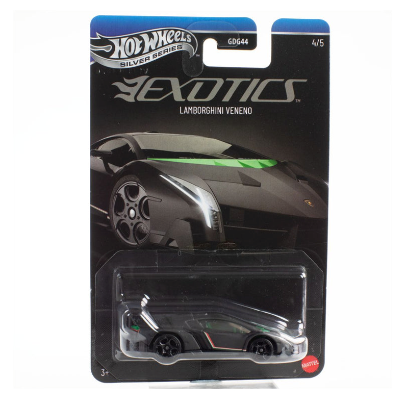 Hot Wheels Silver Series Exotics 1:64 - Mattel
