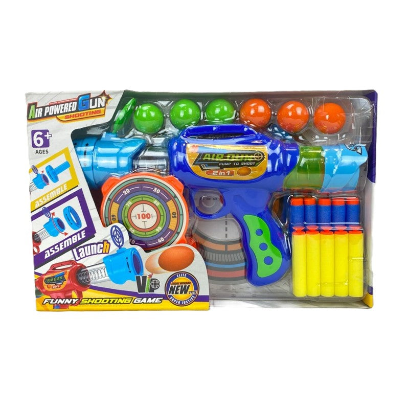 Lançador 2 em 1 de Dardos e Bolinhas - Vip