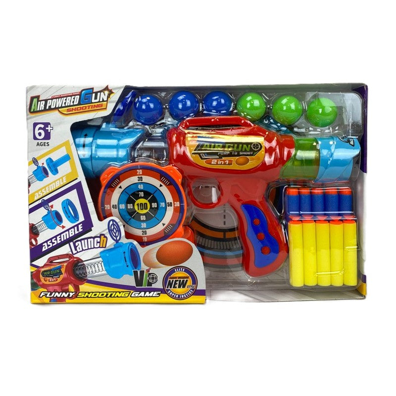 Lançador 2 em 1 de Dardos e Bolinhas - Vip