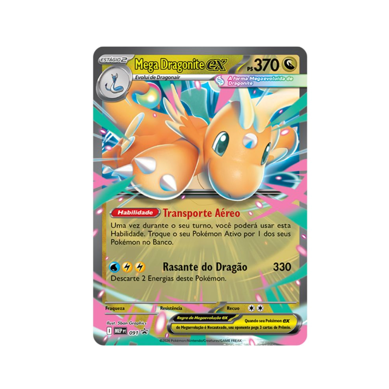 Pokémon Box de Coleção Mega Forças - Copag