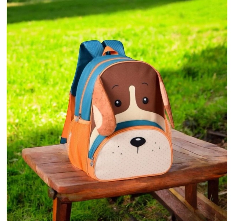 Mochila de Costas Infantil Escolar Clio Pets Cachorro Cp24502