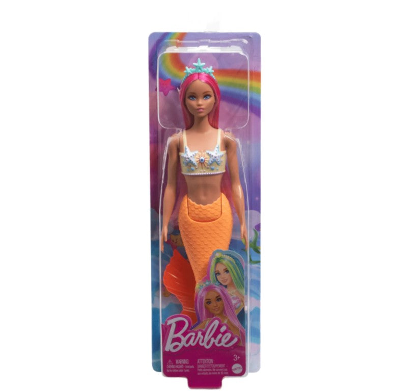 Boneca Barbie Fantasy Sereias com Cabelo Colorido Mattel