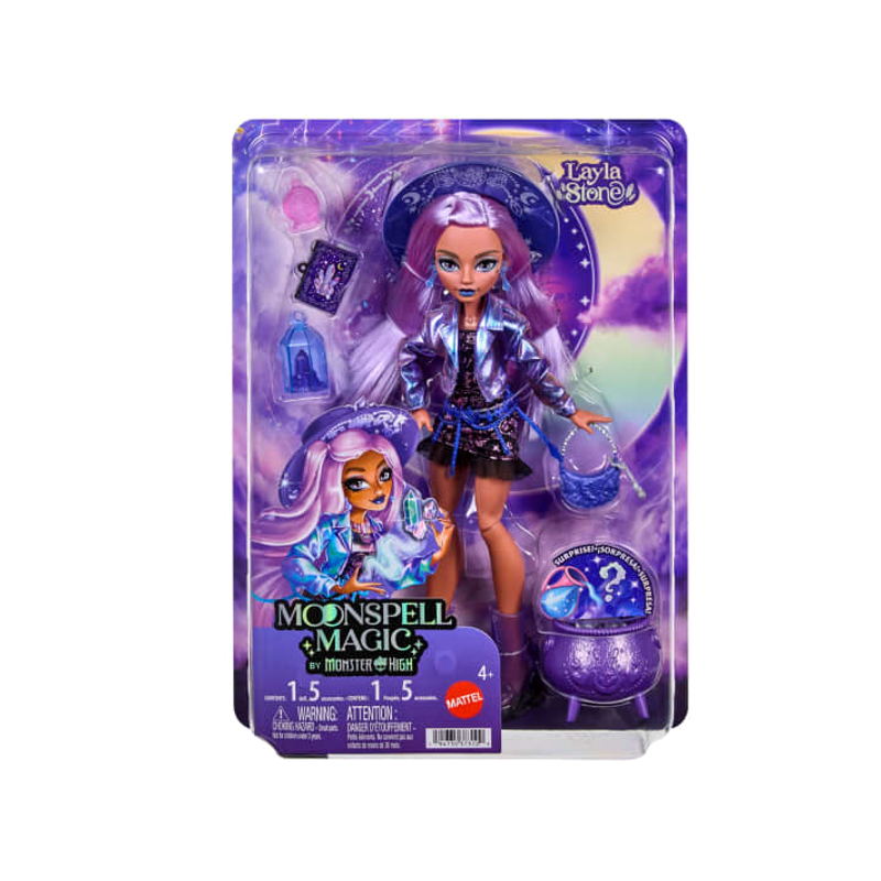 Boneca Monster High Moospell Magic com Acessórios - Mattel