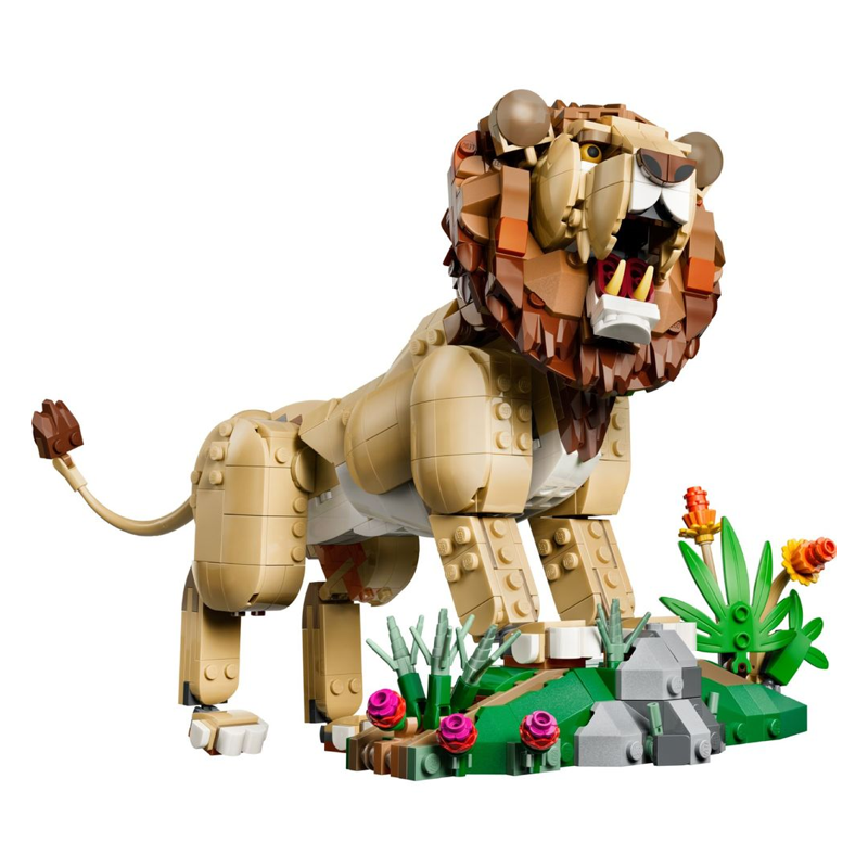 Lego Creator 3 em 1 Animais Selvagens Leão Majestoso - 31386