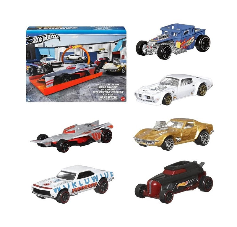 Hot Wheels Legends Multipack com 6 Veículos Lendários Mattel HRX55