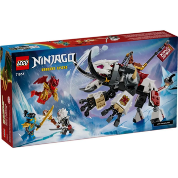 Lego Ninjago Zilvar e Grimtak, a Besta Dragão - 71863