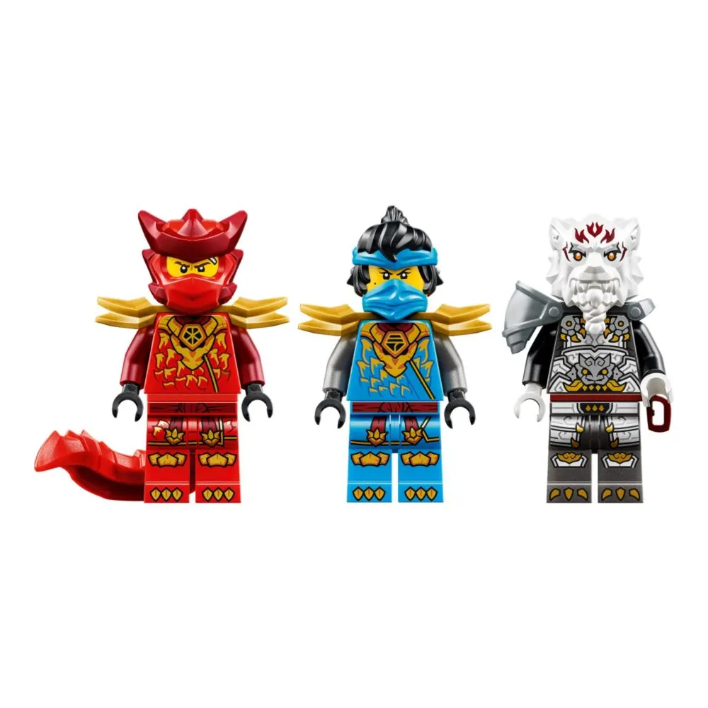 Lego Ninjago Zilvar e Grimtak, a Besta Dragão - 71863