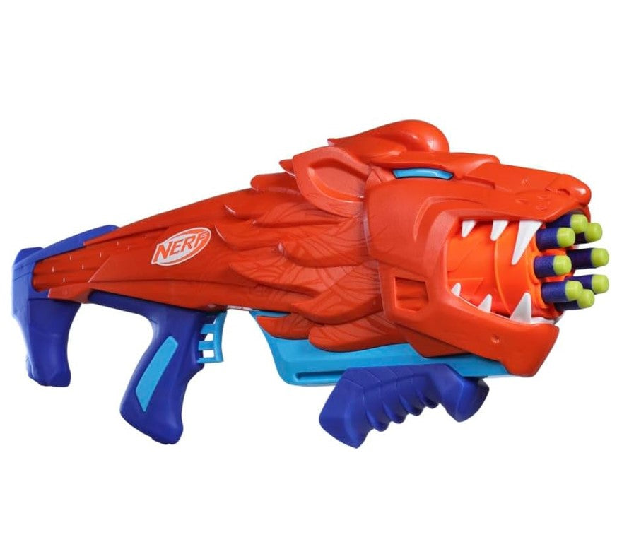 Lançador de Dardos Nerf Wild Lion Fury - Hasbro F8646