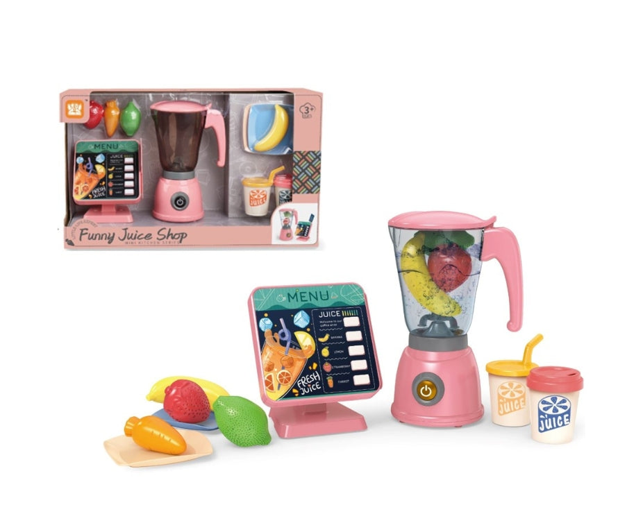 Conjunto Loja de Sucos de Brinquedo com Luz e Som - Mini Kitchen Series