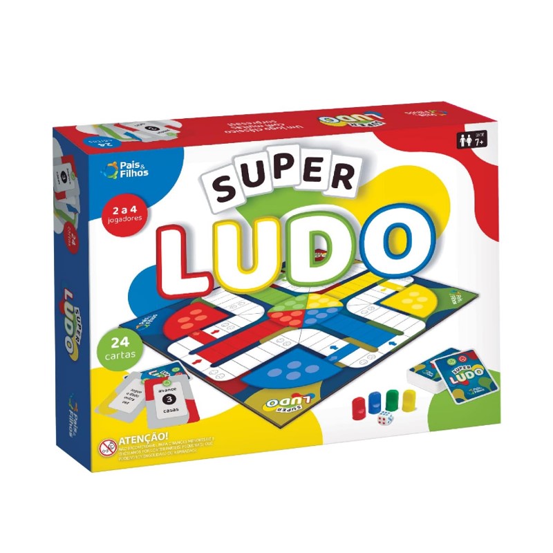 Jogo Super Ludo - Pais & Filhos