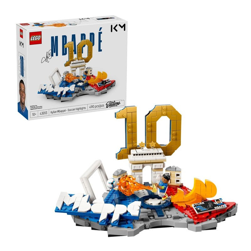 Lego Editions Destaques do Futebol Kylian Mbappé - 43013